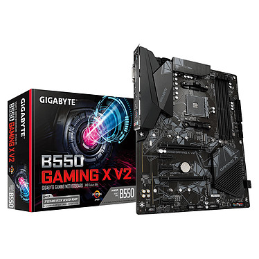 What is the memory speed of the Gigabyte B550 gaming X V2?